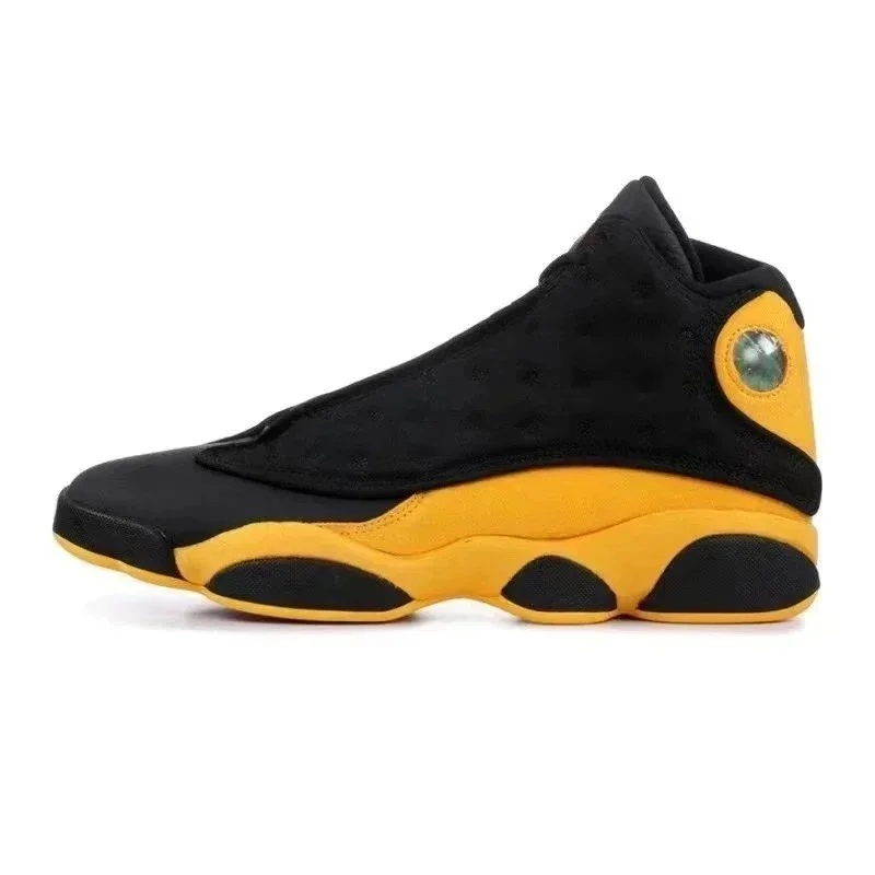 Jordan Nike Air Jordan 13 Black/Yellow Sneakers Black - 1