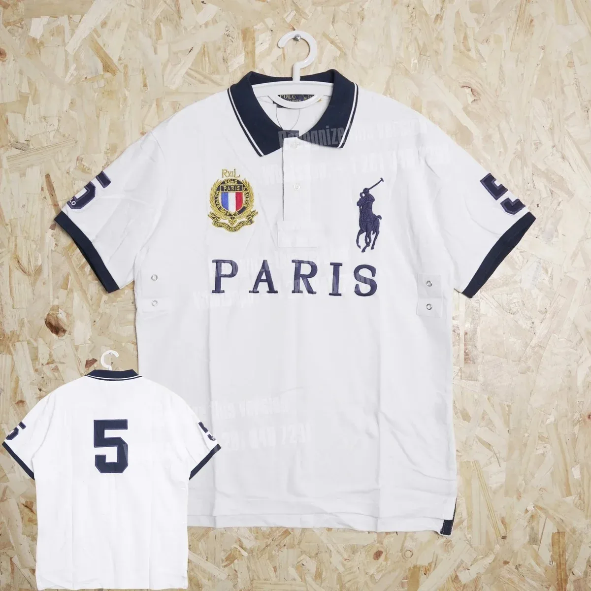 Polo Ralph Lauren Polo Ralph Lauren Big Pony Paris Polo Shirt White White - 1