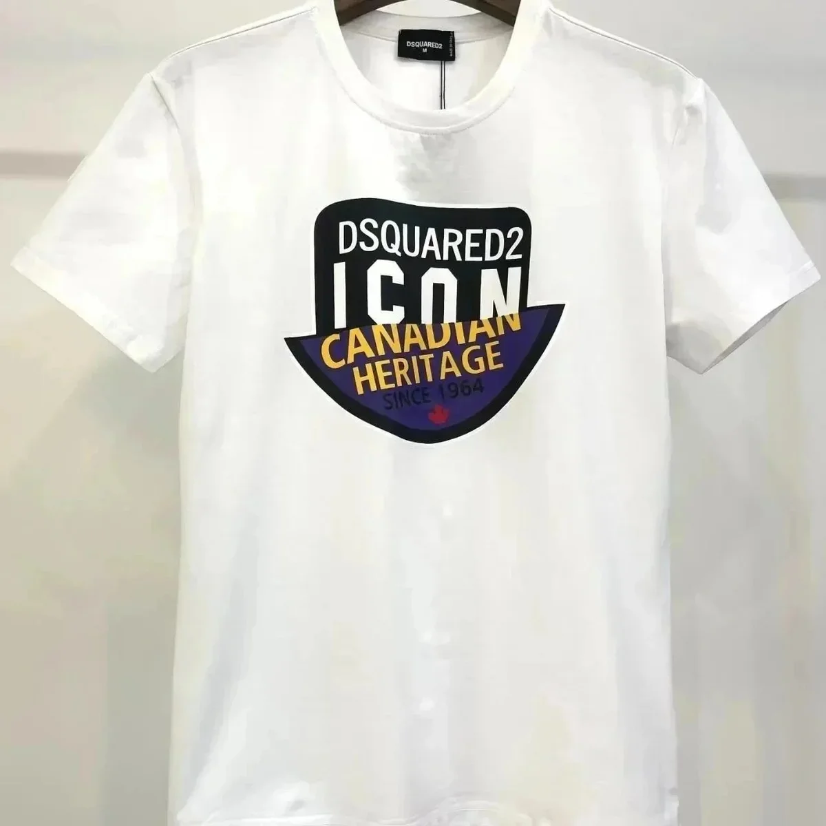 DSQUARED2 DSQUARED2 Icon Canadian Heritage White T-Shirt White - 1