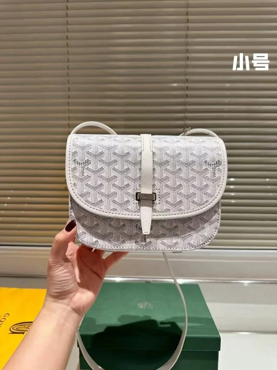 Goyard Goyard Saint Louis White Crossbody Bag White - 1