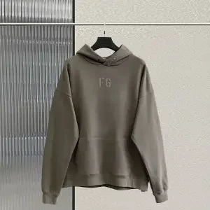 Fear of God Fear of God Essentials FG Olive Hoodie Multicolor - 1