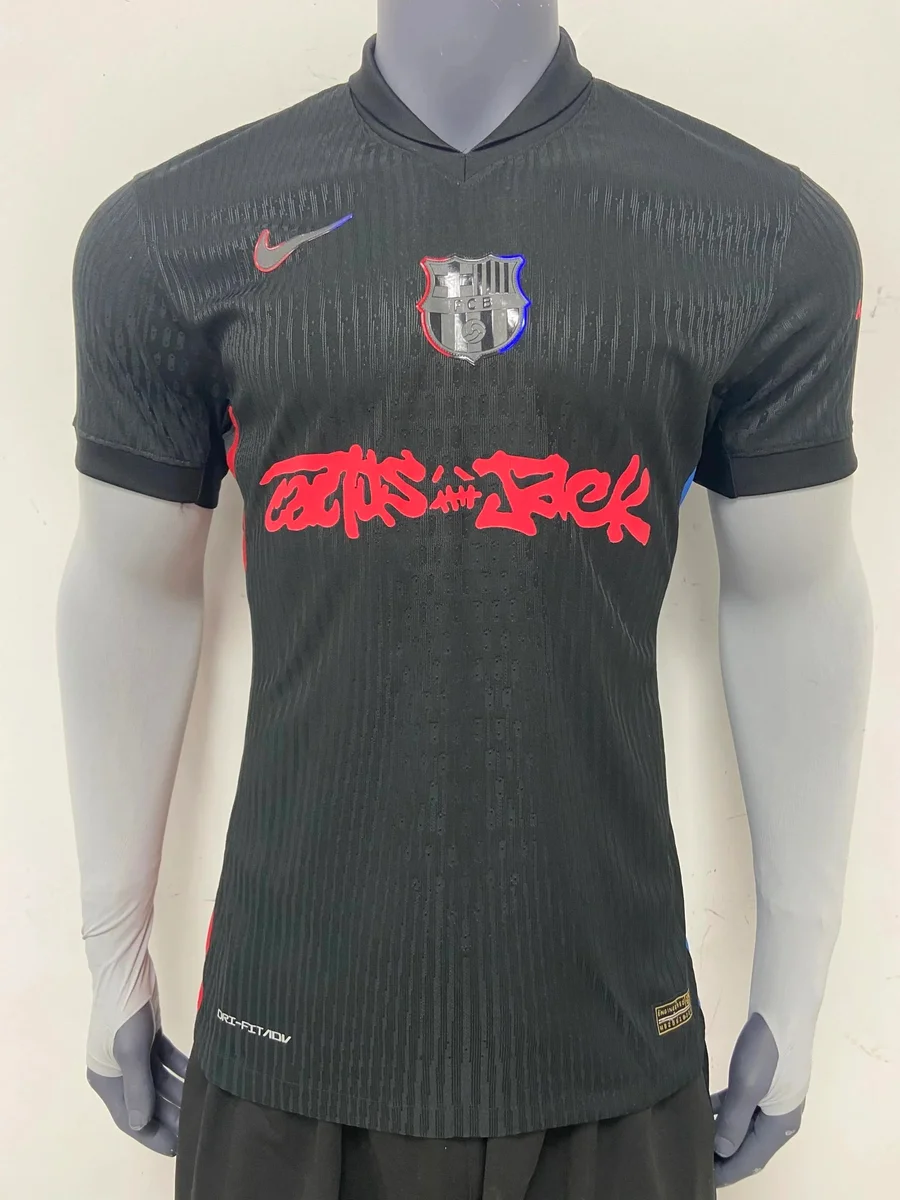 Nike Nike FC Barcelona Away Jersey Black Red Sporty Black - 1