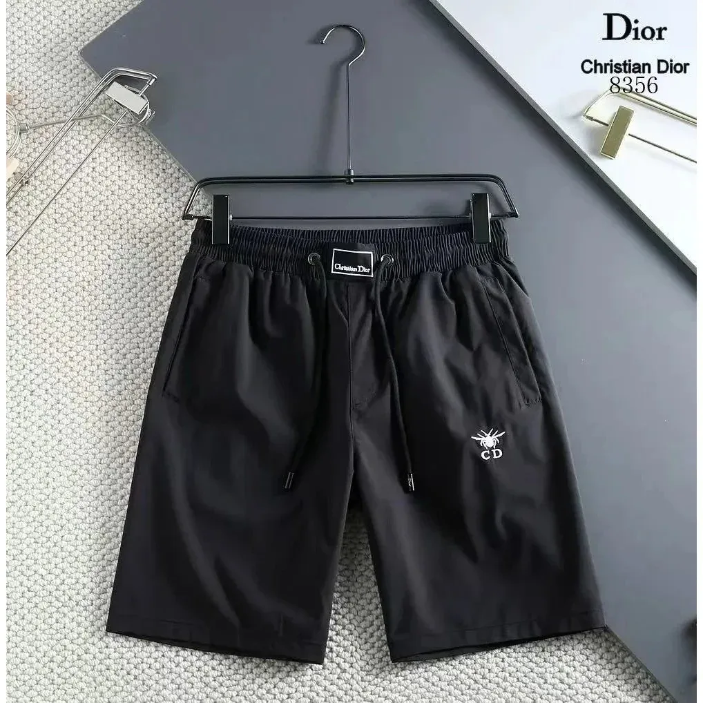 Dior Christian Dior 8356 Black Bee Embroidered Shorts Black - 1