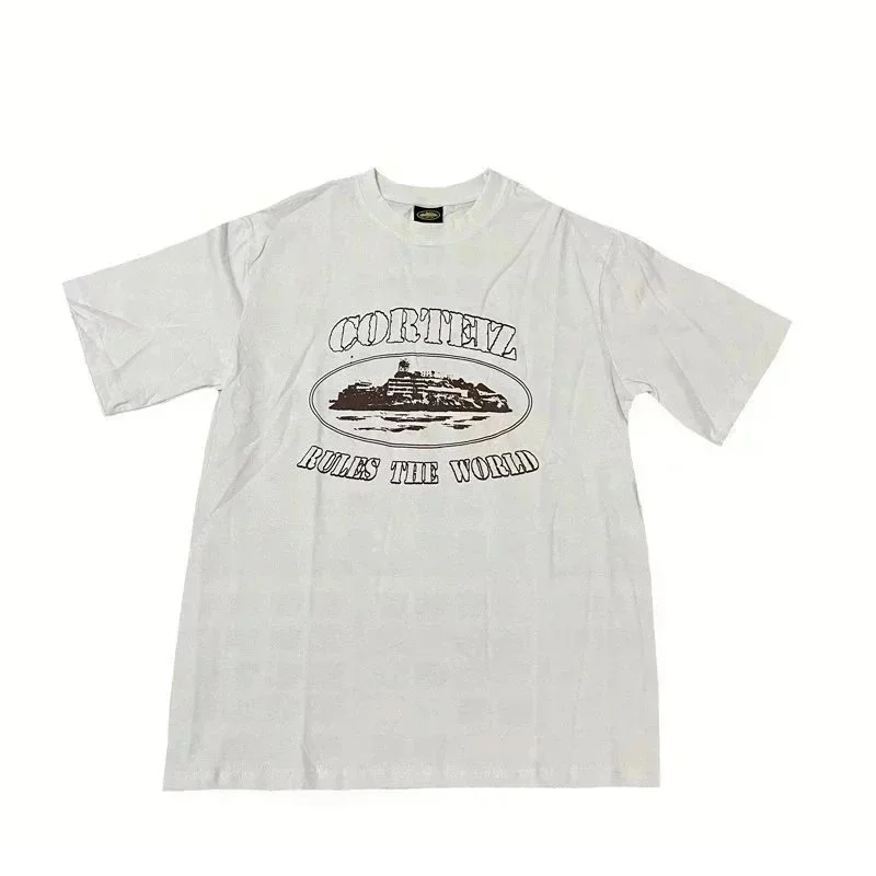Corteiz Corteiz Rules The World White T-Shirt White - 1