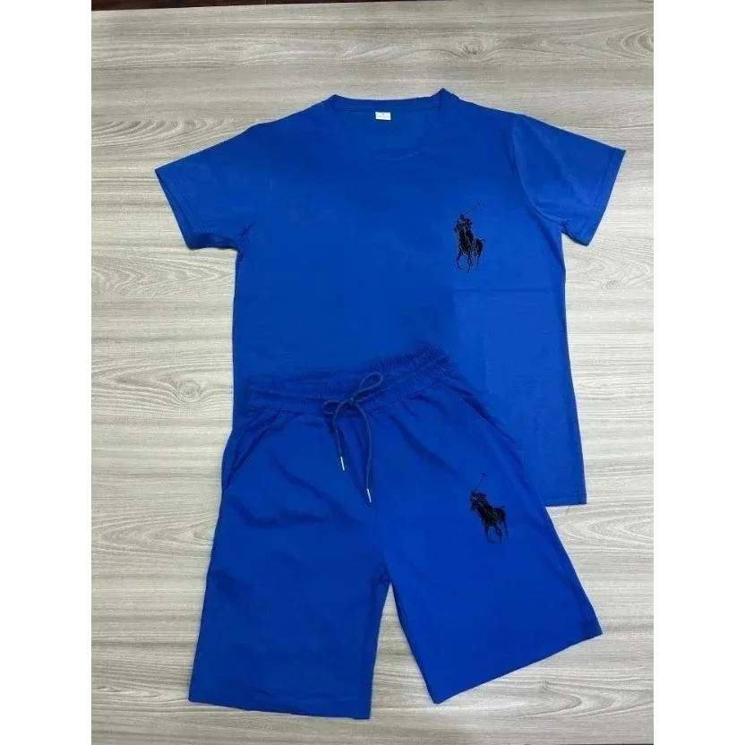 Polo Ralph Lauren Polo Ralph Lauren Royal Blue Co-ord Set Blue - 1