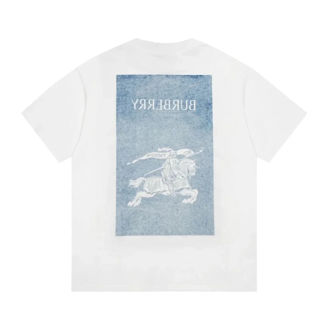 Burberry Burberry White St. George Print T-Shirt White - 1