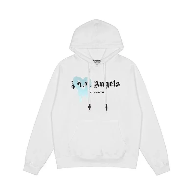 Palm Angels Palm Angels Bear White Hoodie White - 1