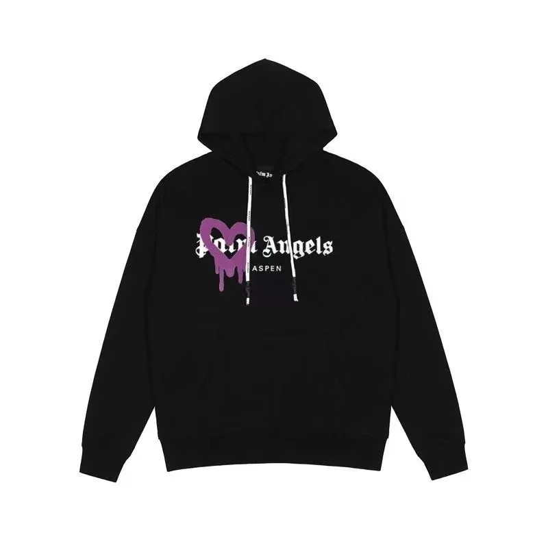 Palm Angels Palm Angels Bear Aspen Black Hoodie Black - 1