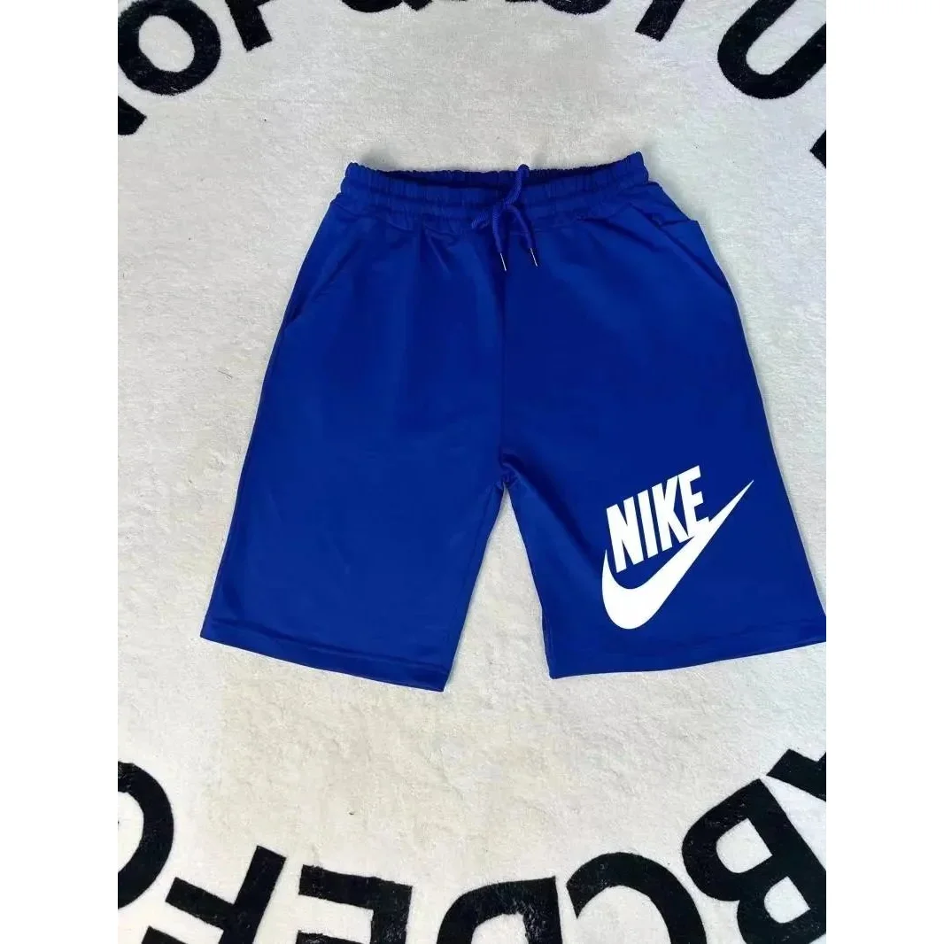 Nike Nike Blue Solid Shorts Blue - 1