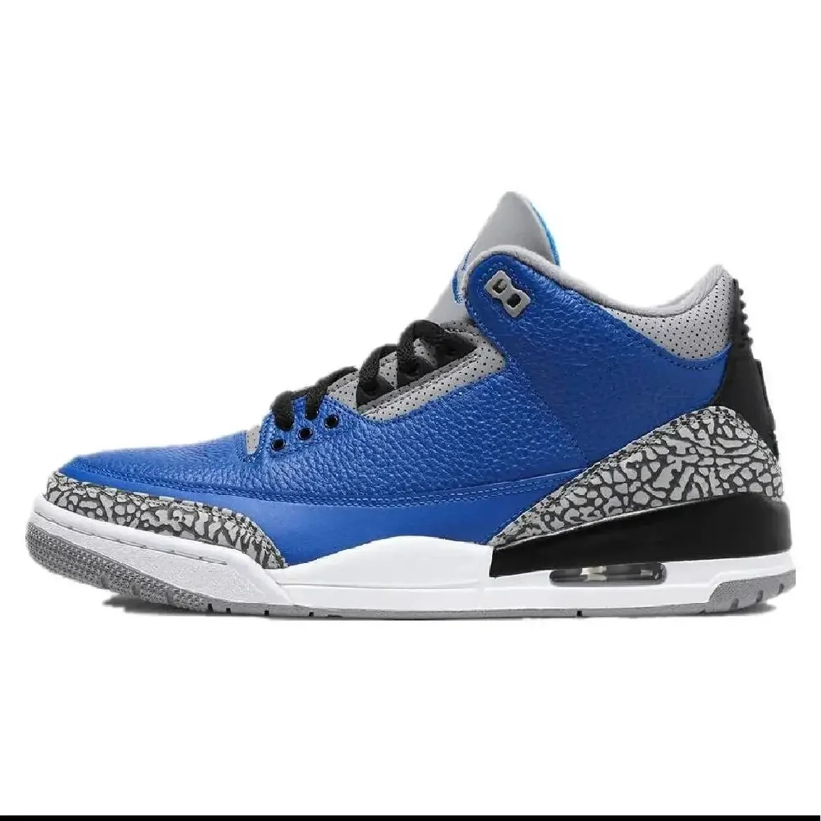 Jordan Nike Air Jordan 3 Royal Blue Cement Sneakers Blue - 1