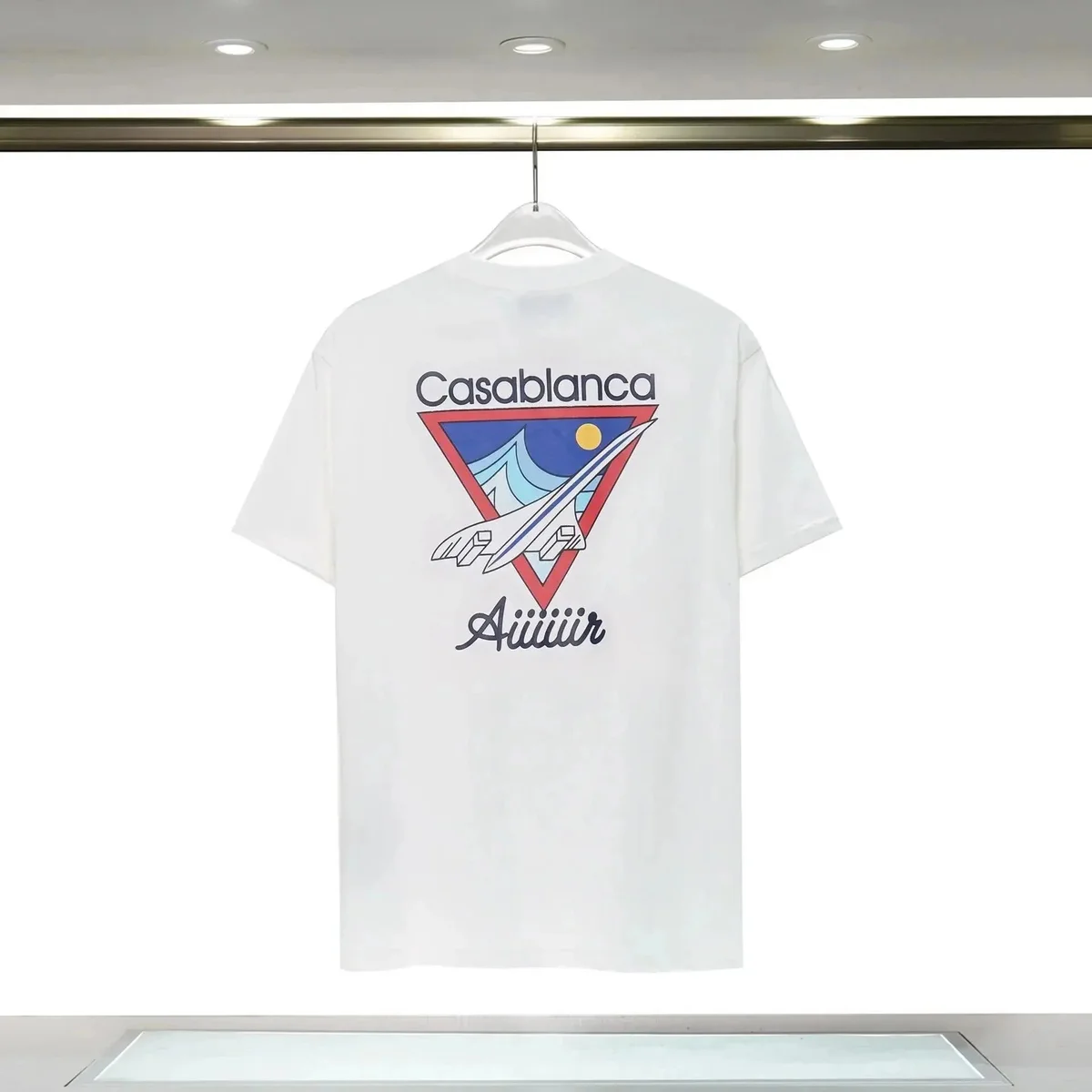 Casablanca Casablanca Aiiiiir White T-Shirt White - 1