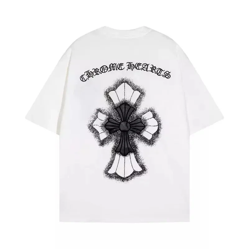 Chrome Hearts Chrome Hearts Cross Print White T-Shirt White - 1