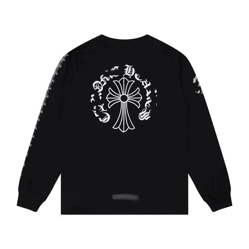 Chrome Hearts Chrome Hearts Cross Long Sleeve T-Shirt Black Black - 1