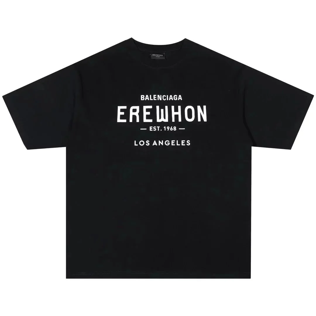 Balenciaga Balenciaga Erewhon Los Angeles Black T-Shirt Black - 1