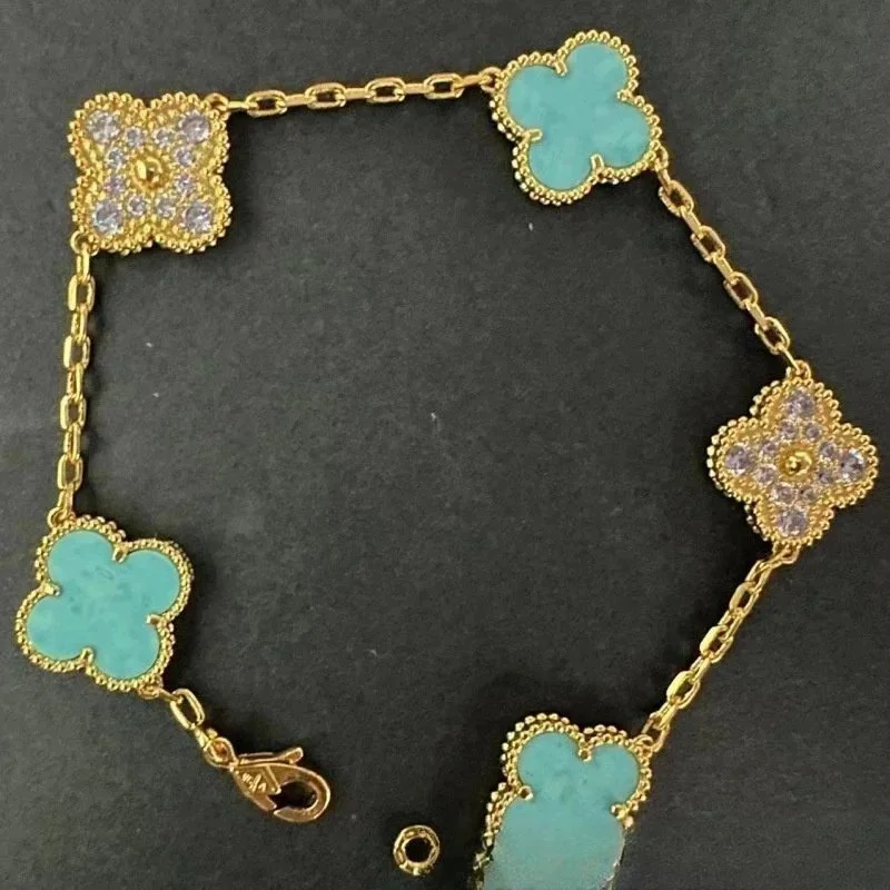 Van Cleef & Arpels Van Cleef & Arpels Alhambra Turquoise Bracelet Multicolor - 1
