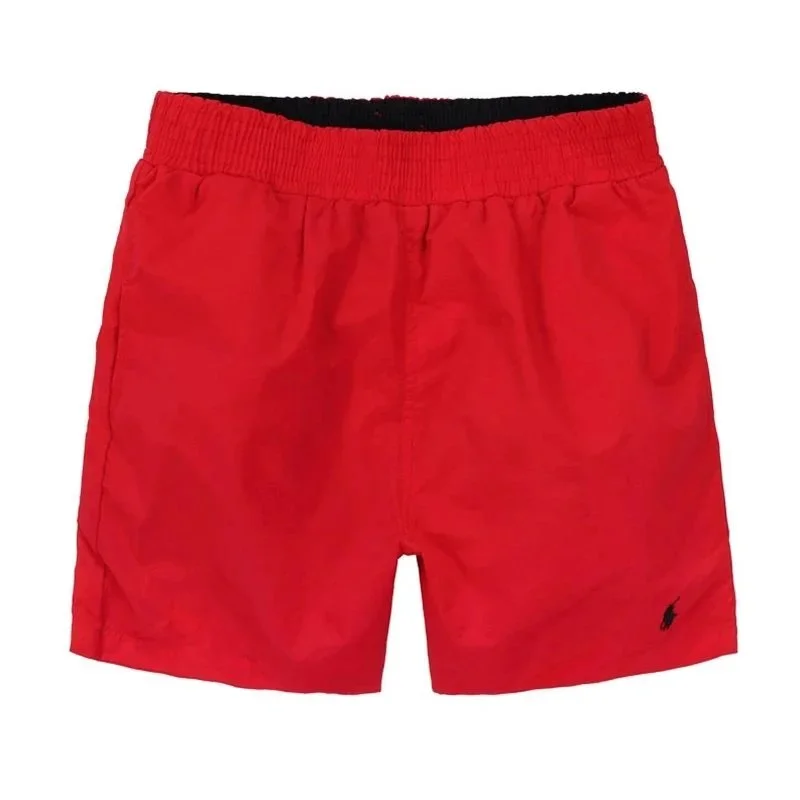 Polo Ralph Lauren Polo Ralph Lauren Red Solid Swim Shorts Red - 1