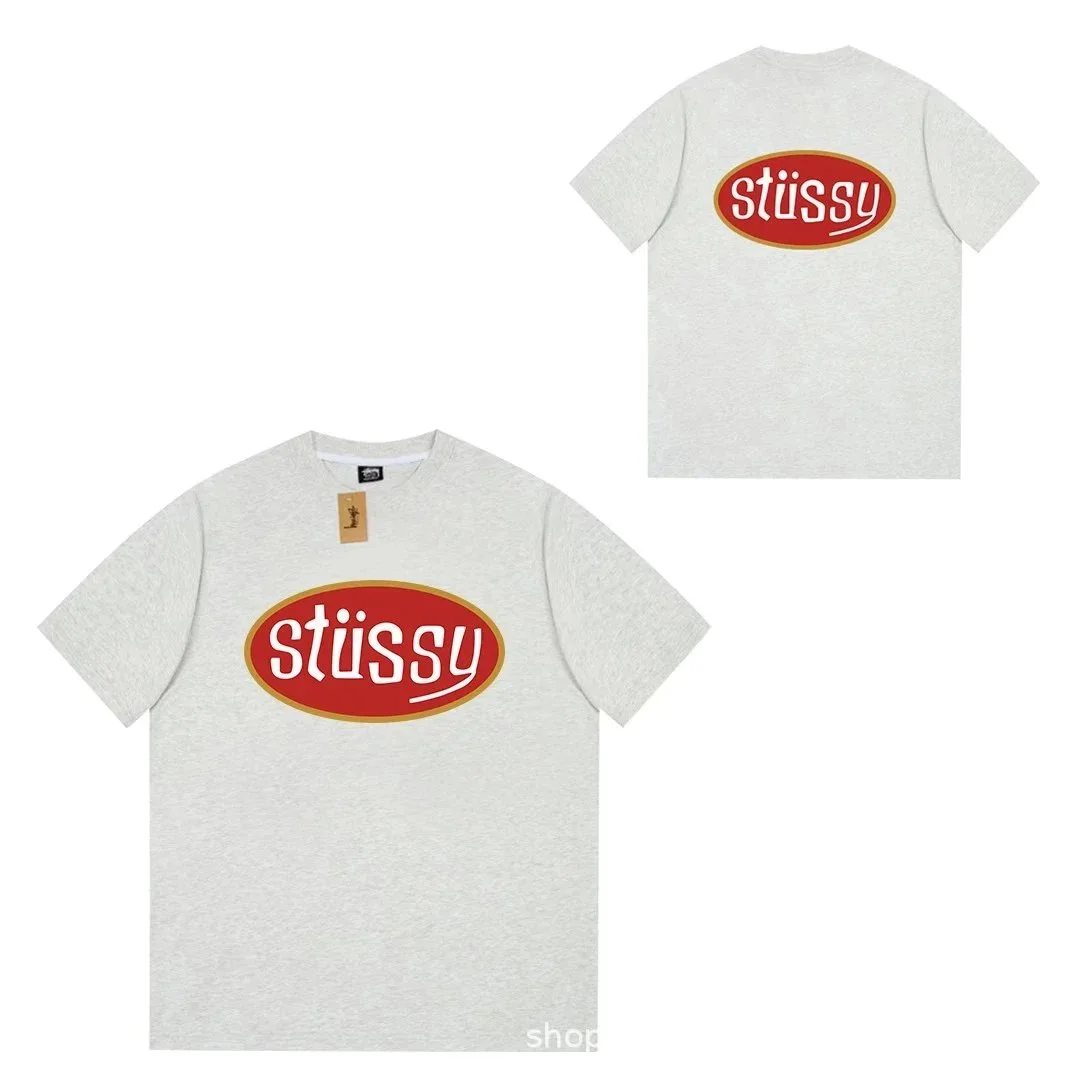 Stussy Stussy Basic Logo T-Shirt Grey Grey - 1