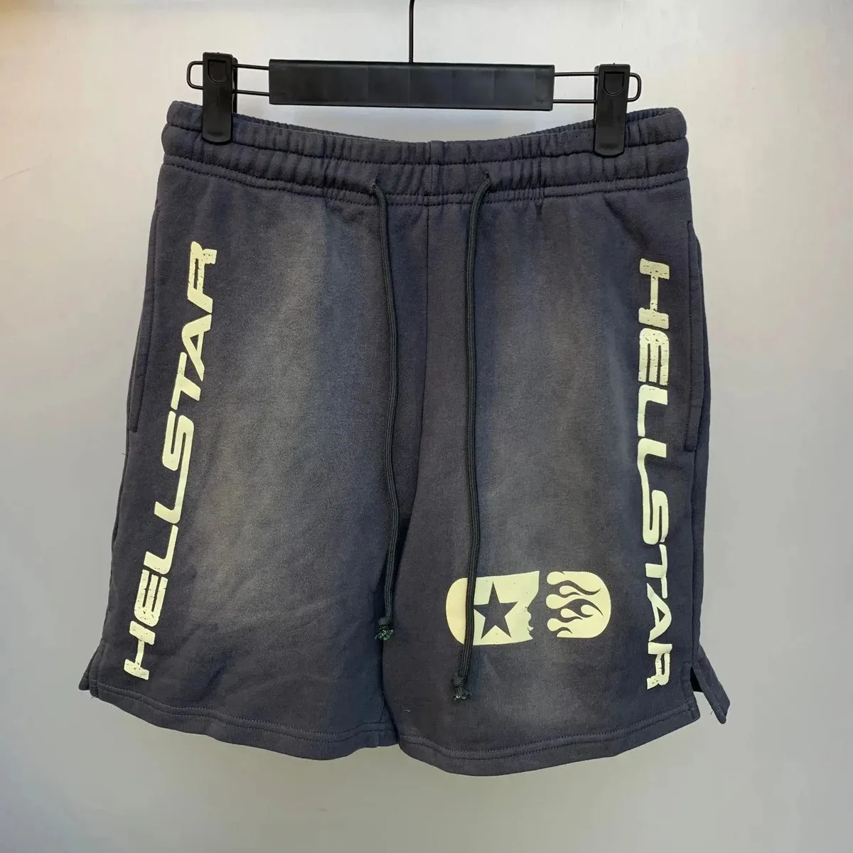 Hellstar Hellstar Studios Dark Grey Sweat Shorts Grey - 1
