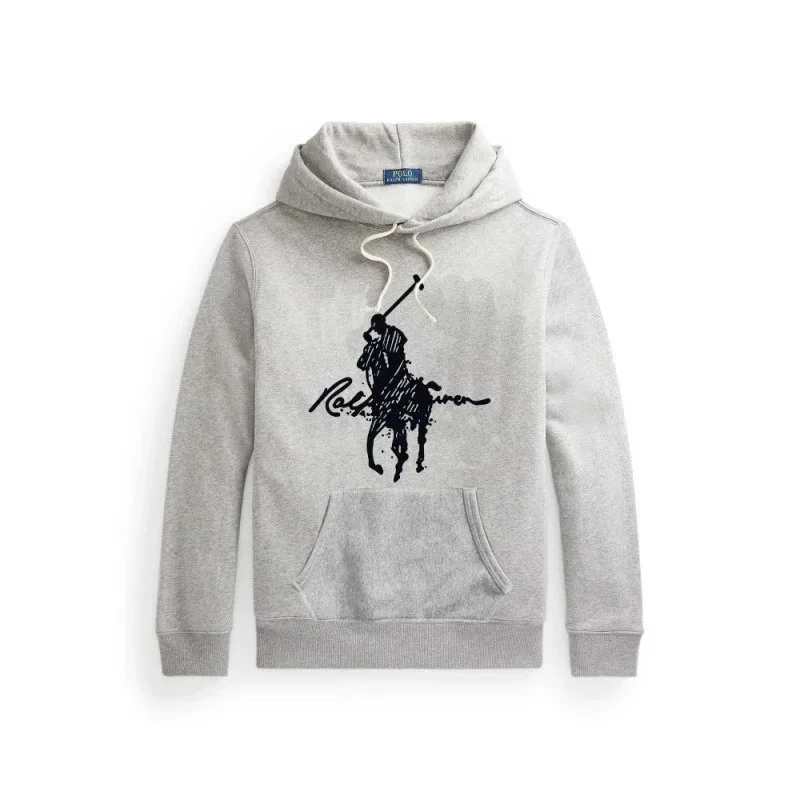 Polo Ralph Lauren Polo Ralph Lauren Big Pony Grey Hoodie Grey - 1