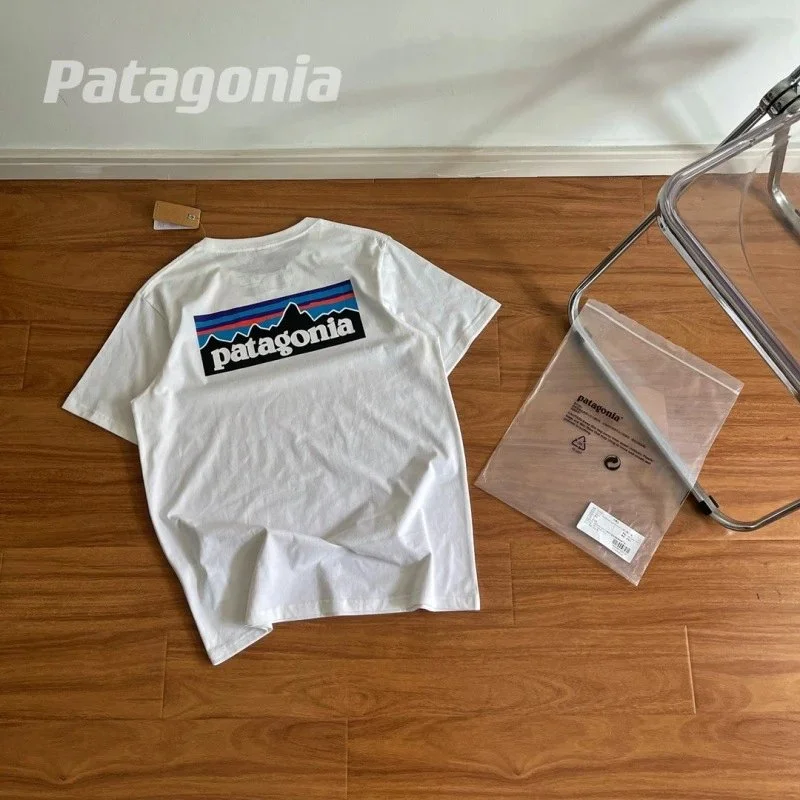 Patagonia Patagonia P-6 Logo White T-Shirt White - 1