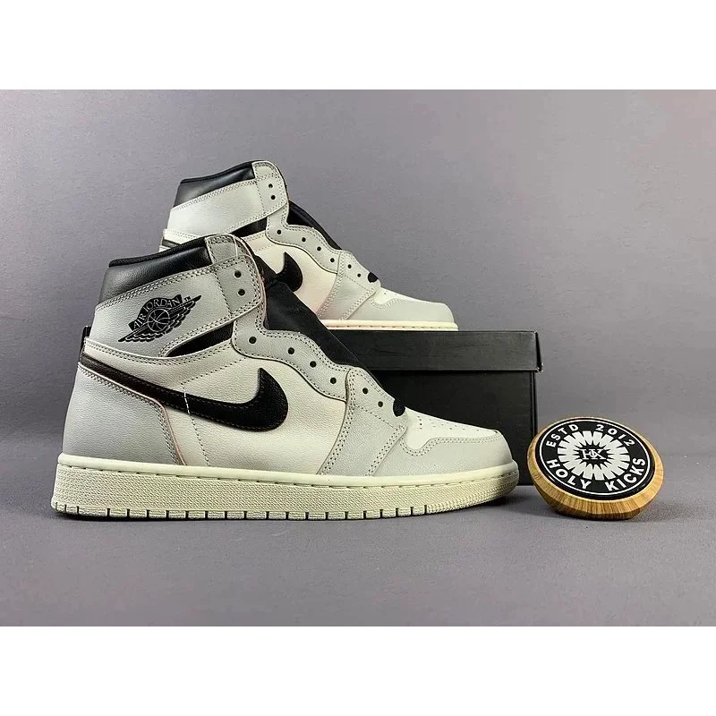 Jordan Nike Air Jordan 1 Sail/Black Sneakers White - 1
