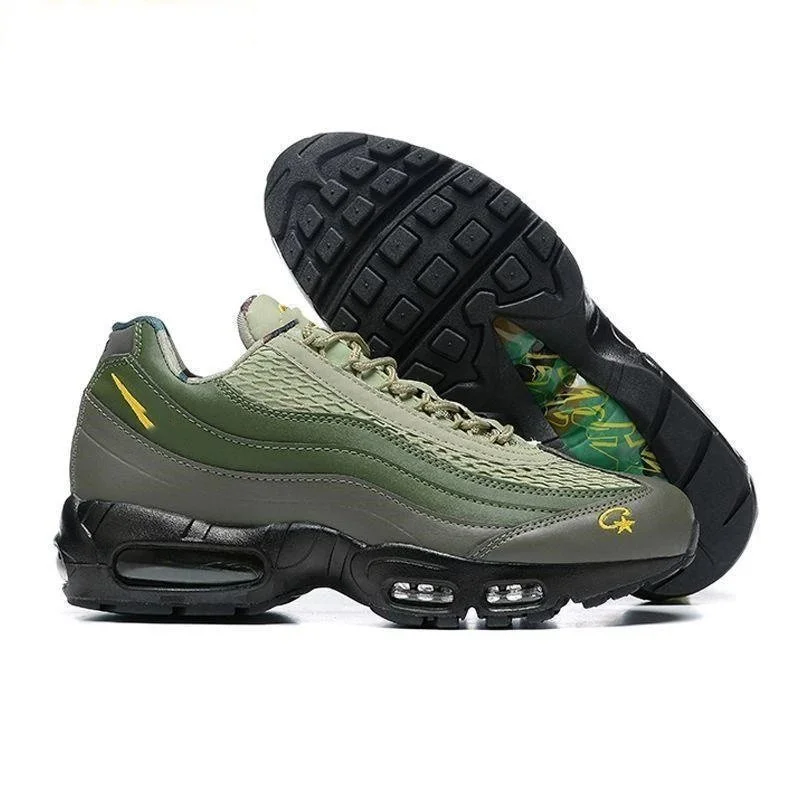 Nike Nike Air Max 95 Olive Green & Yellow Sneakers Green - 1
