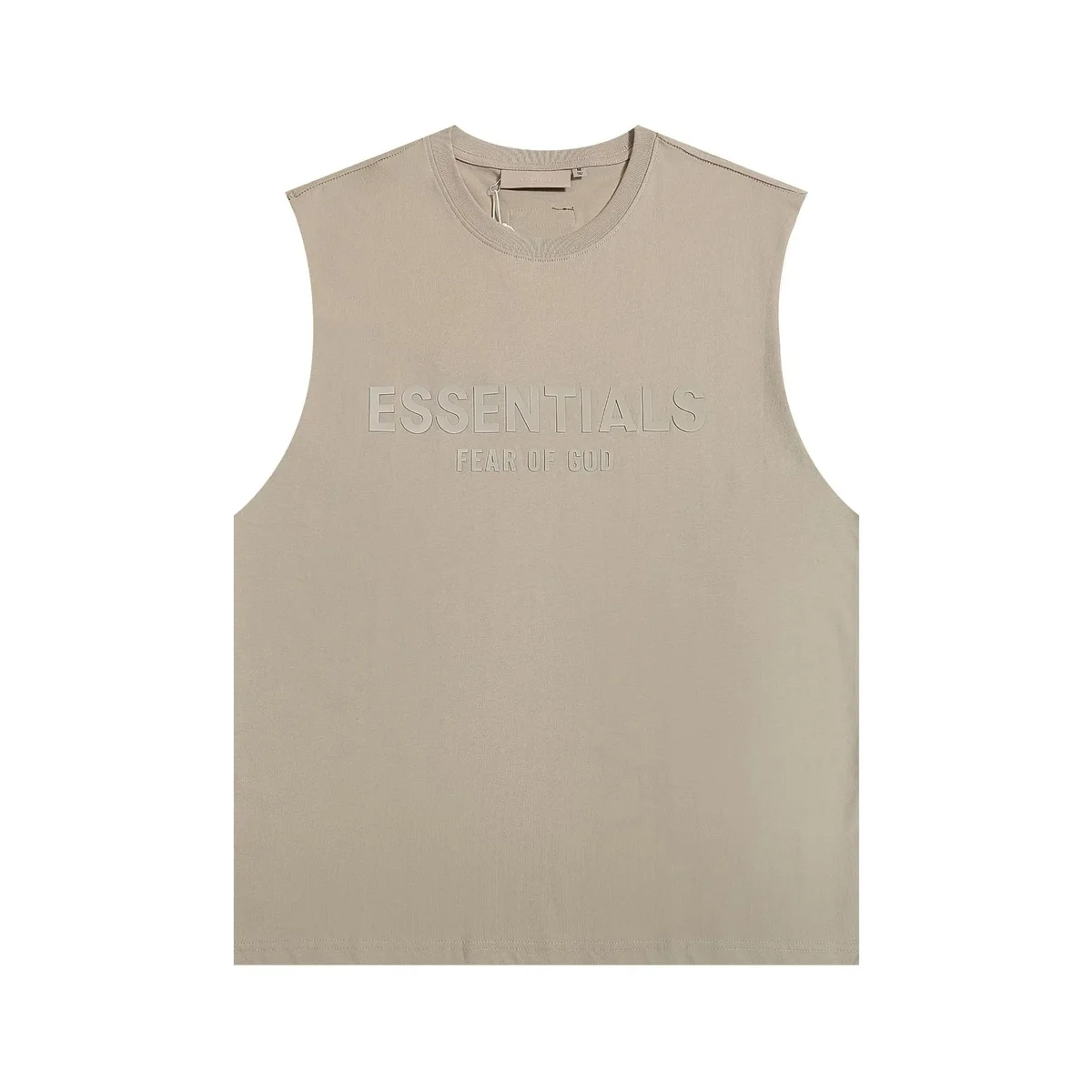 Fear of God Fear of God Essentials Beige Sleeveless Top Beige - 1