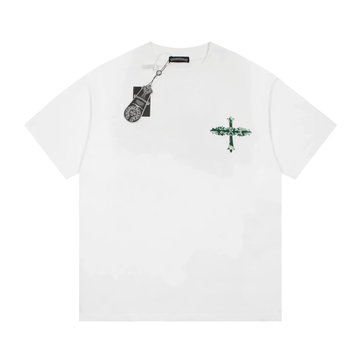Chrome Hearts Chrome Hearts White Cross Print T-Shirt White - 1