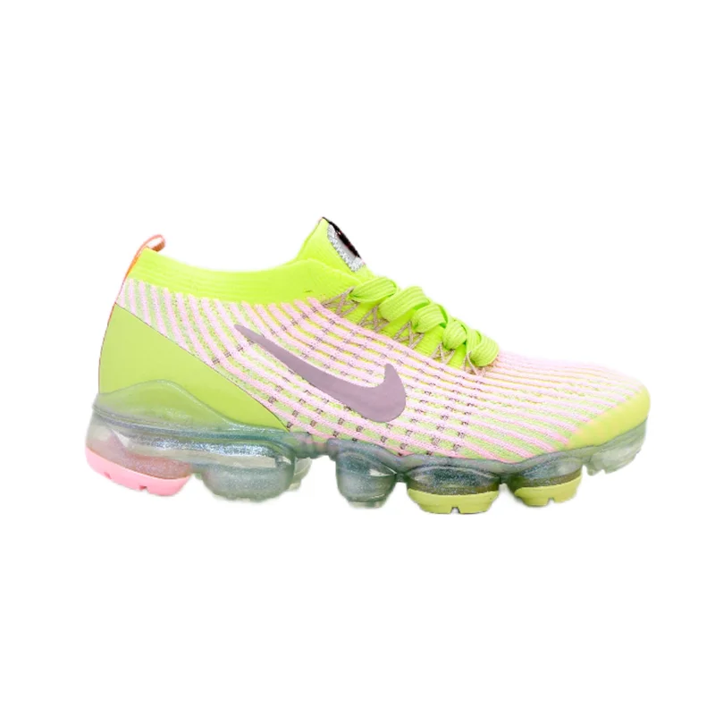 Nike Nike Air VaporMax Flyknit 3.0 Volt Pink Sneakers Yellow - 1