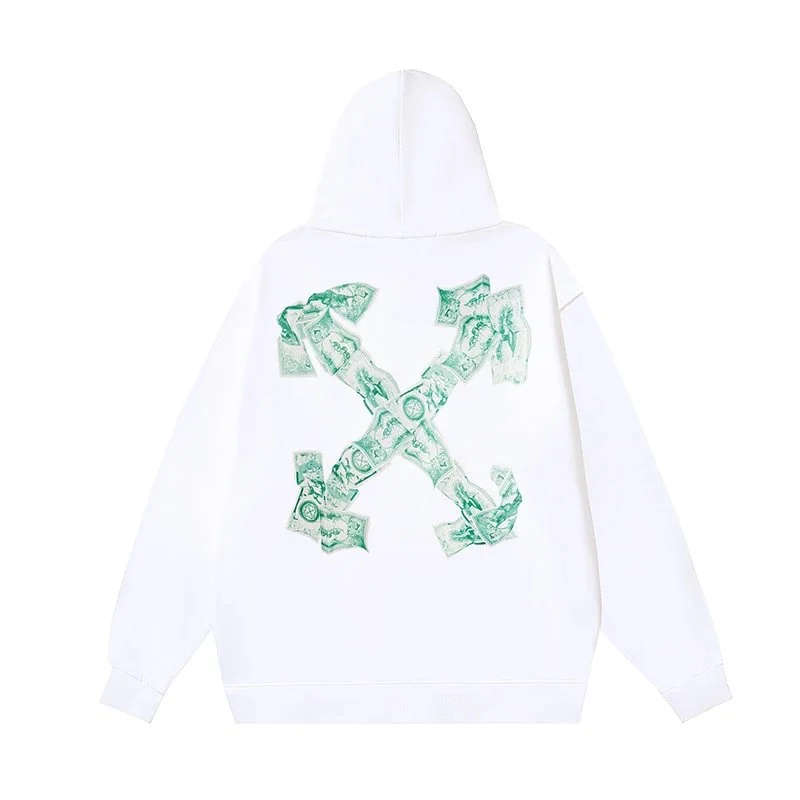 Off-White Off-White Out Of Office White X Print Hoodie White - 1