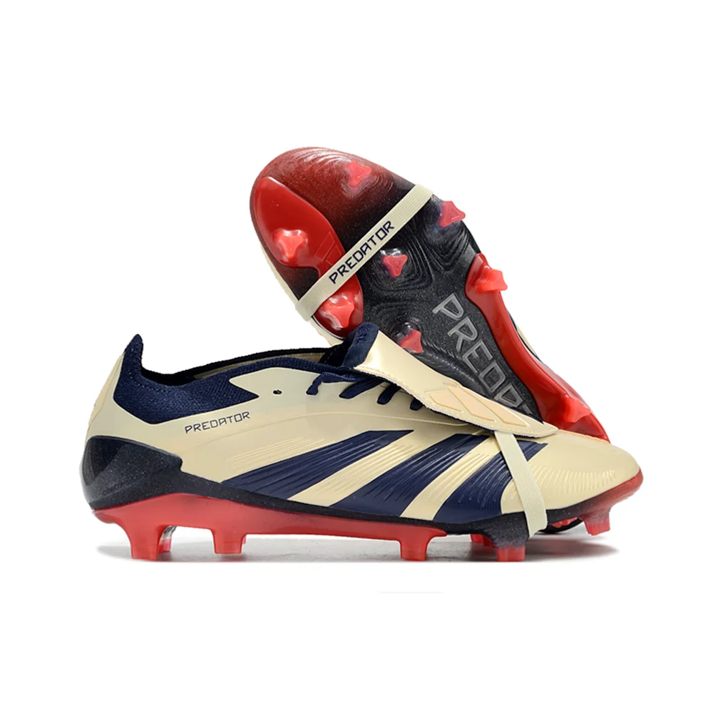 Adidas Adidas Predator Football Cleats Beige/Blue/Red Beige - 1