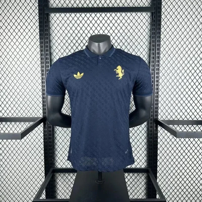 Adidas Adidas Ferrari Navy Polo Shirt Navy - 1
