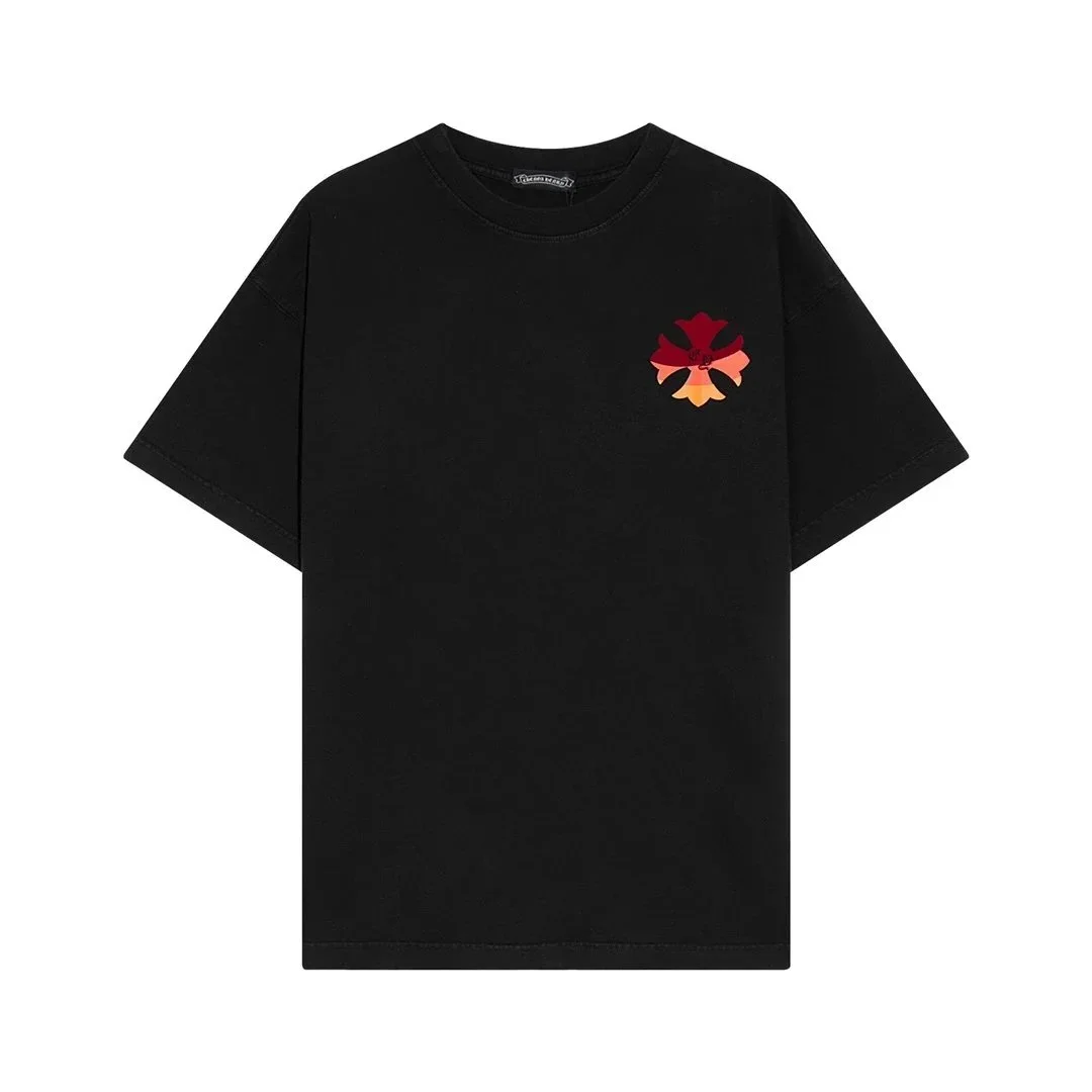 Other Black Floral Print T-Shirt Black - 1