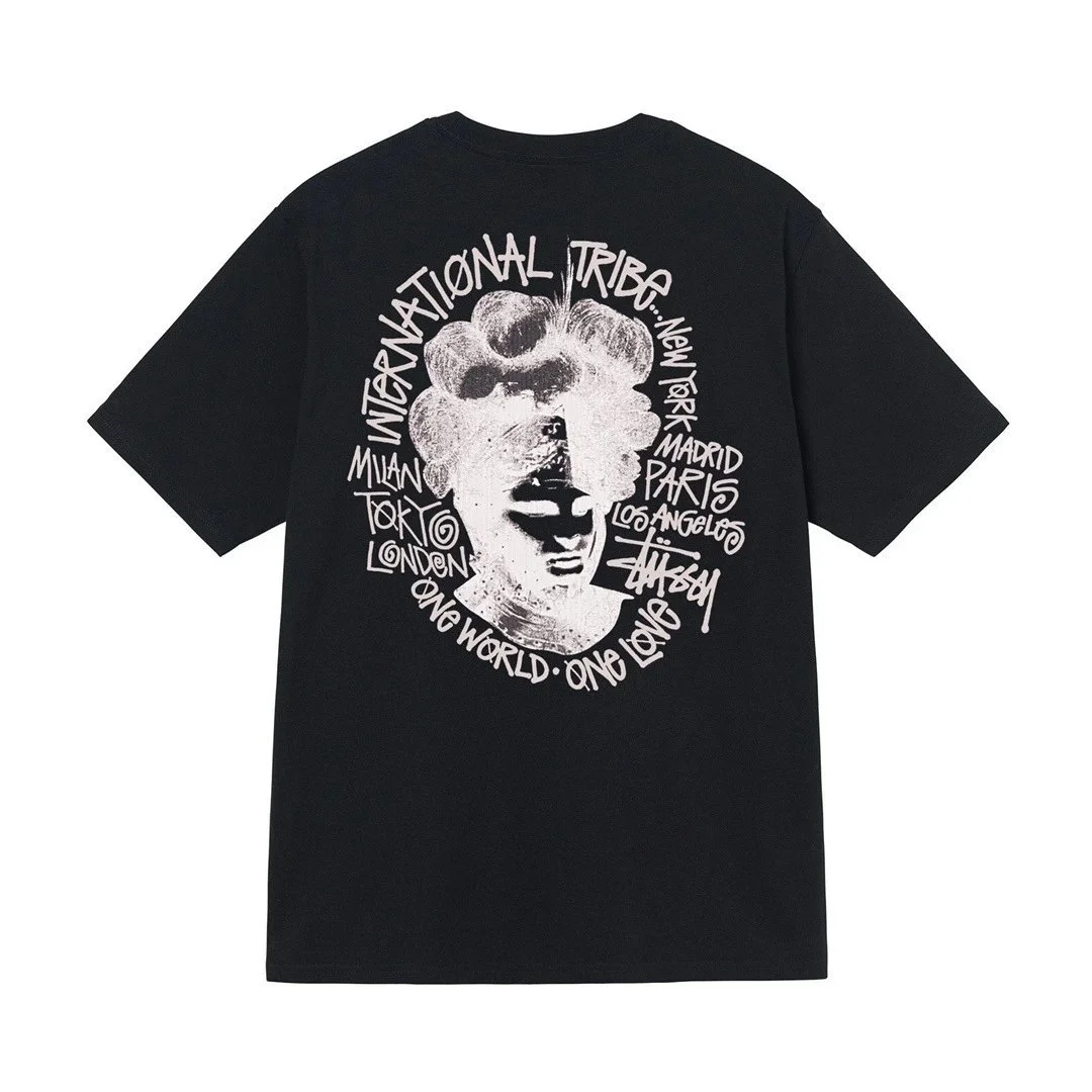 Stussy Stussy International Tribe Black T-Shirt Black - 1