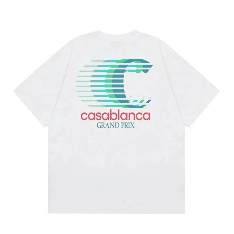 Casablanca Casablanca Grand Prix White T-Shirt White - 1