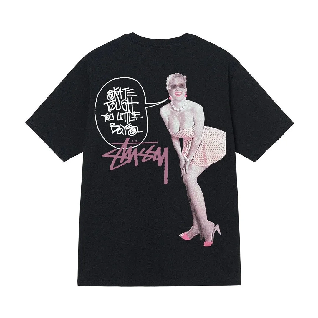 Stussy Stussy Black 'Too Little Bayo' T-Shirt Black - 1
