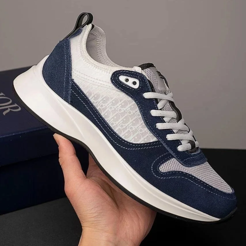 Dior Dior Sauvage Blue & White Sneakers Blue - 1
