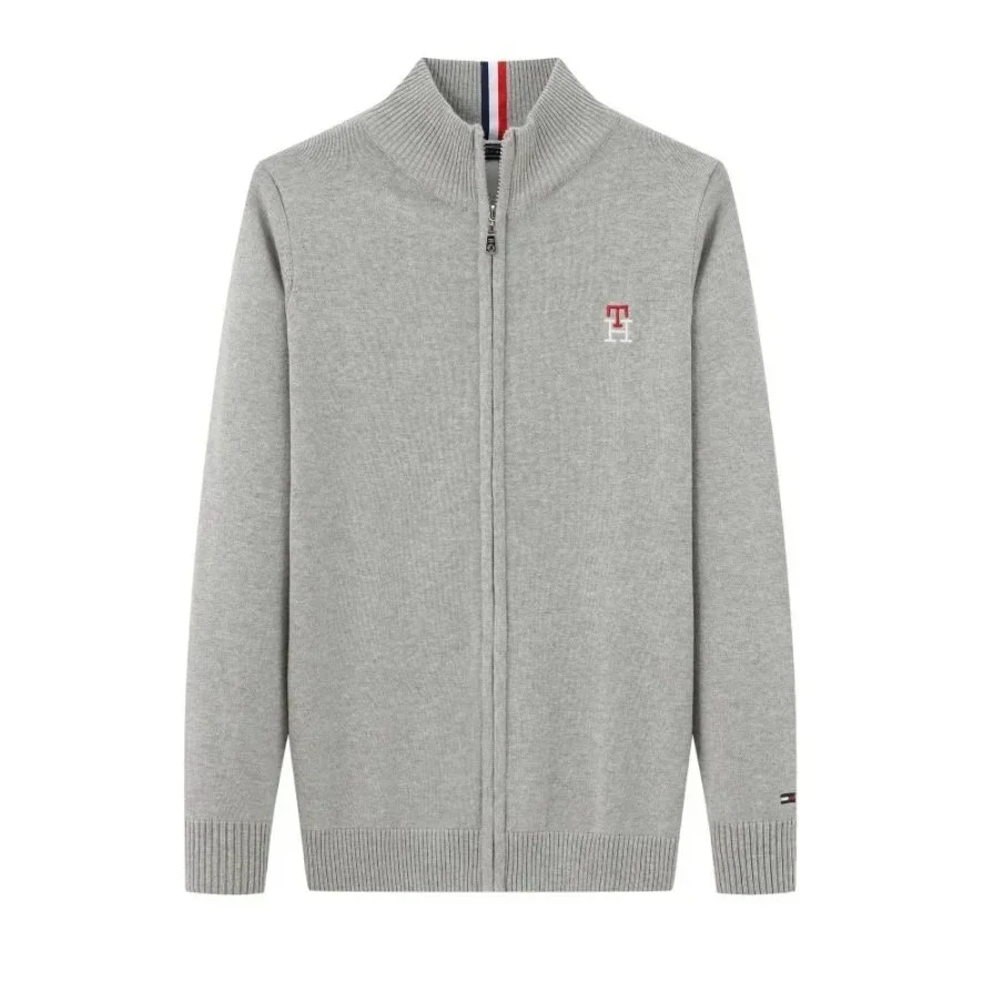 Tommy Hilfiger Tommy Hilfiger Grey Full-Zip Sweater Grey - 1