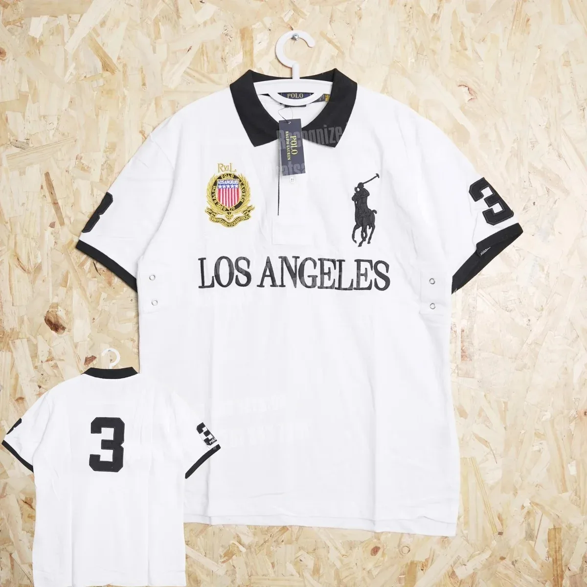 Polo Ralph Lauren Polo Ralph Lauren Los Angeles Polo Shirt White White - 1