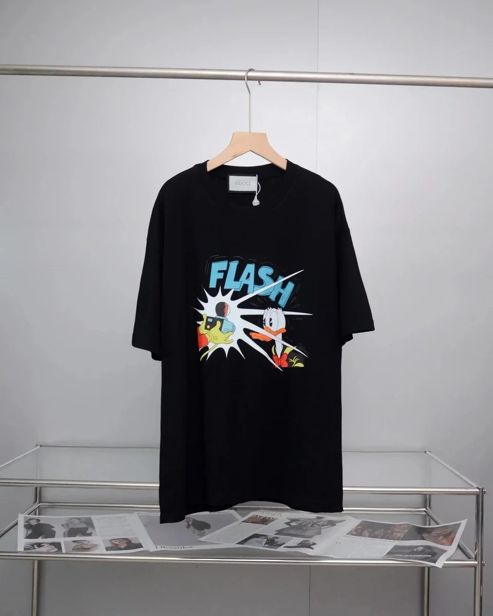 Gucci Gucci Black Donald Duck T-Shirt Black - 1