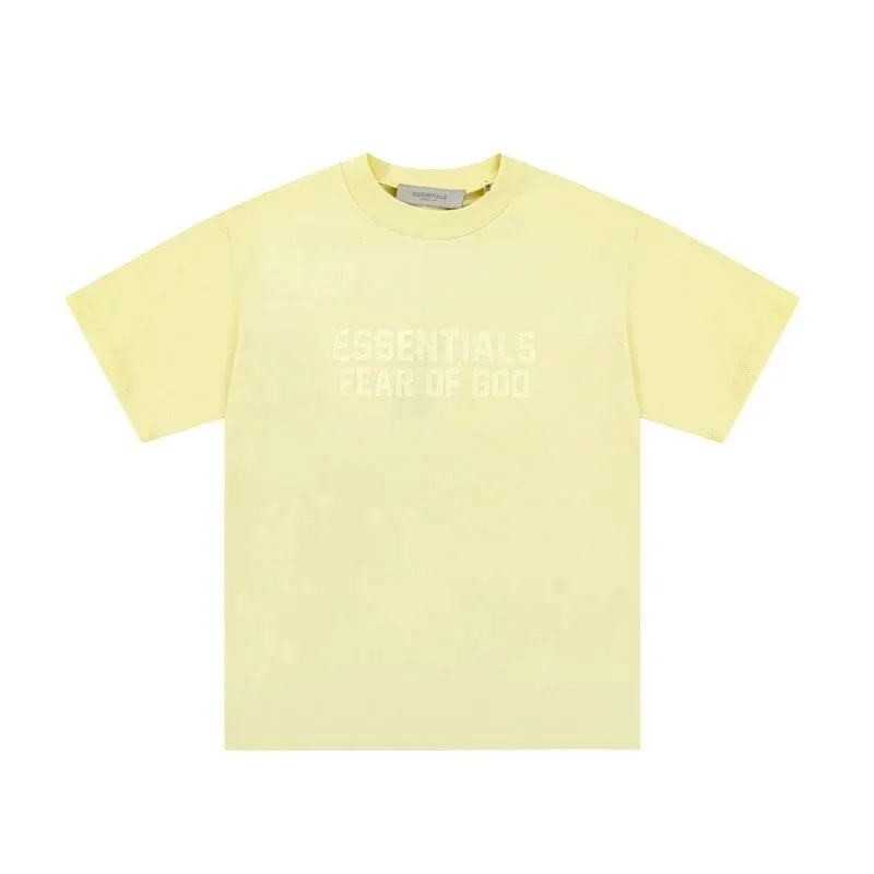 Fear of God Fear of God Essentials Fear of God Yellow T-Shirt Yellow - 1
