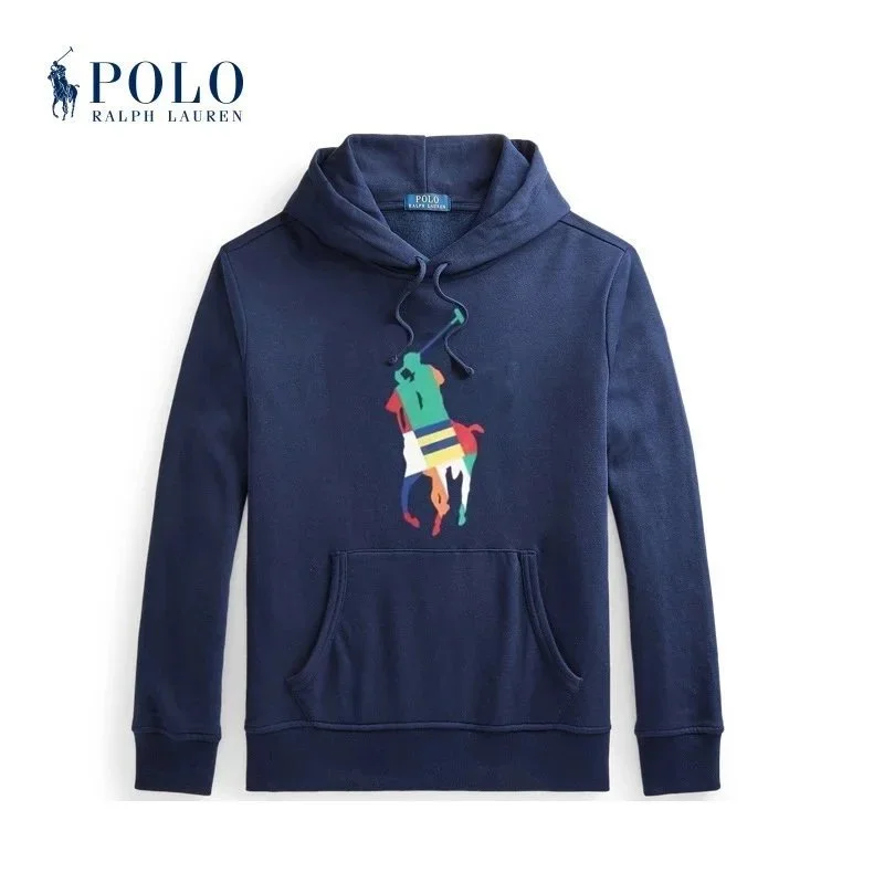 Polo Ralph Lauren Polo Ralph Lauren Big Pony Hoodie Navy Cotton Navy - 1