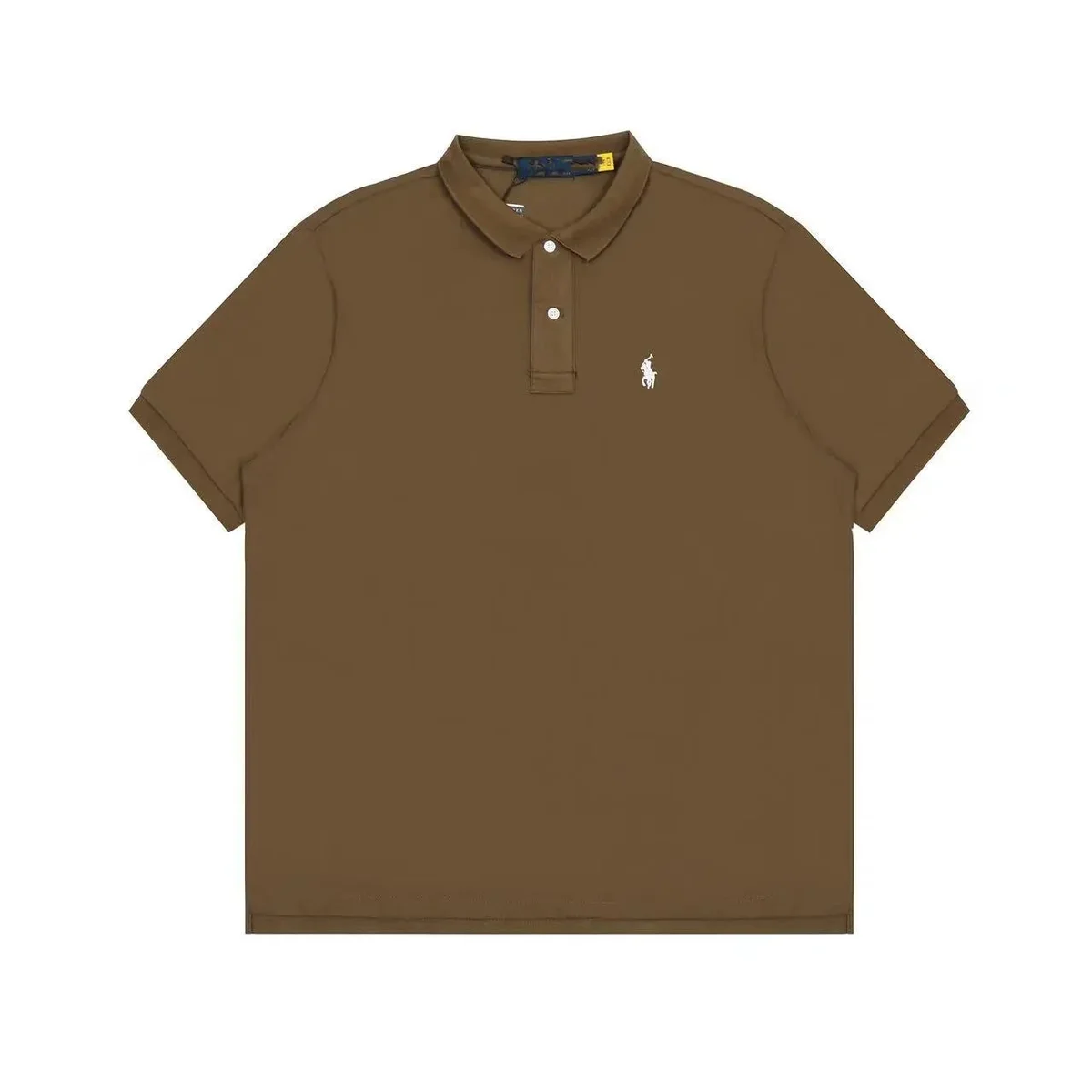 Polo Ralph Lauren Ralph Lauren Brown Polo Shirt with Pony Logo Brown - 1