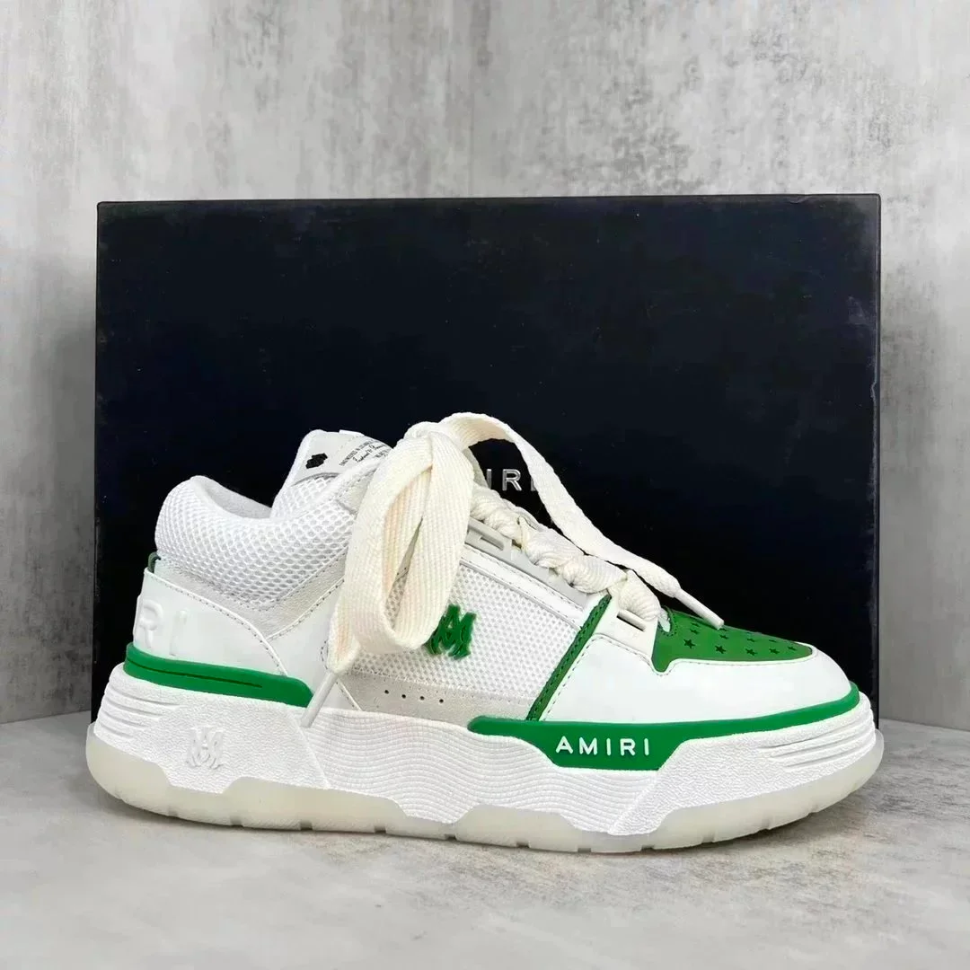 Amiri Amiri White & Green Sneakers White - 1