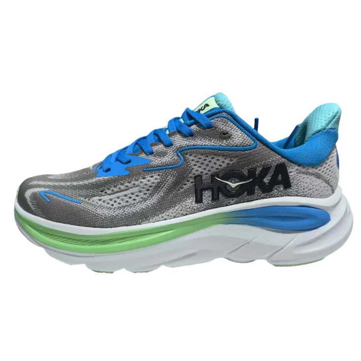 Hoka Hoka Clifton Grey/Blue Sneakers Grey - 1