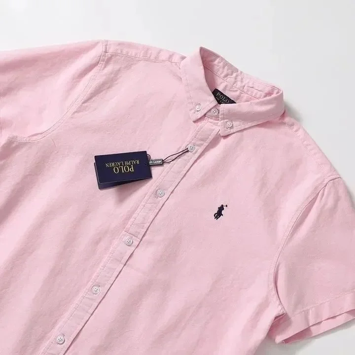 Polo Ralph Lauren Polo Ralph Lauren Pink Oxford Button-Up Shirt Pink - 1