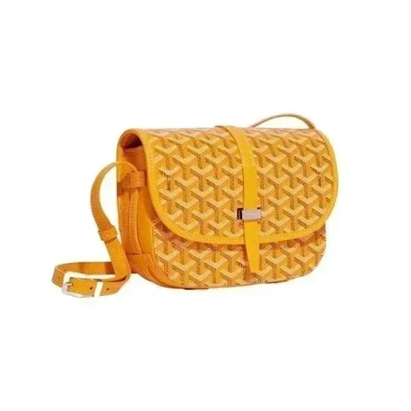 Goyard Goyard Saint Louis Yellow Satchel Bag Yellow - 1