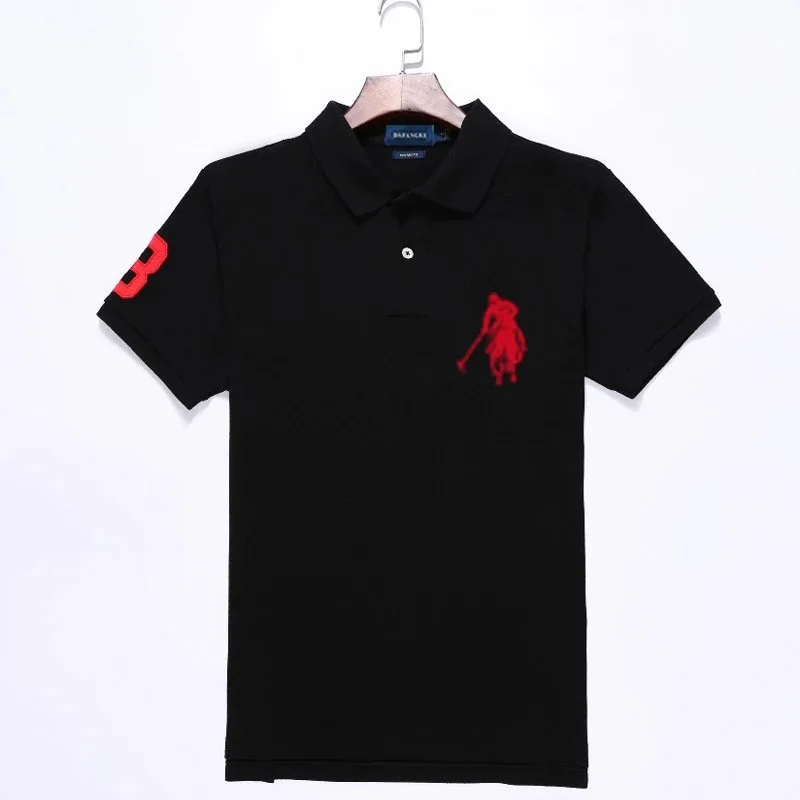 Polo Ralph Lauren Polo Ralph Lauren Big Pony Black Polo Shirt Black - 1