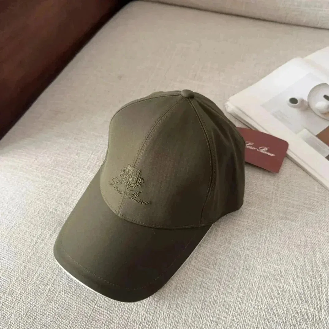 Other Olive Green Embroidered Baseball Cap Green - 1