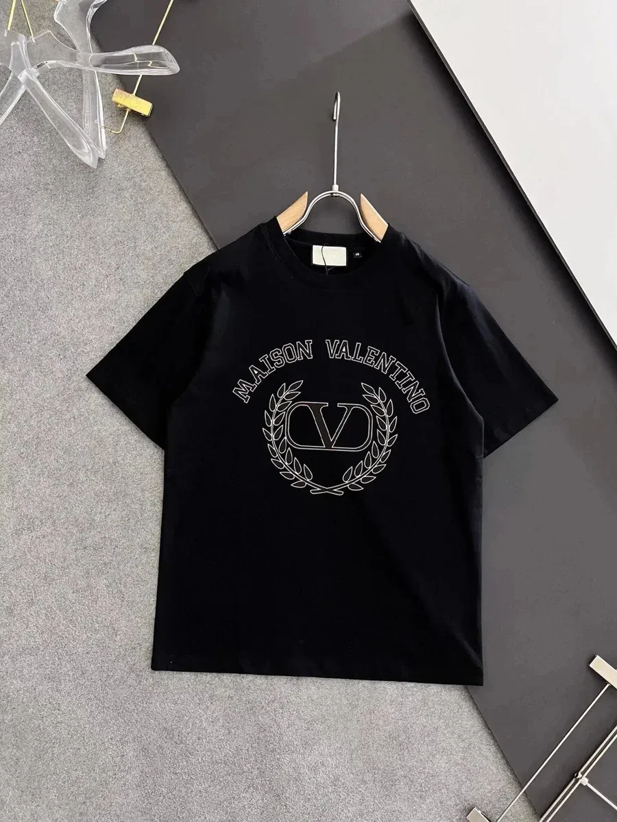 Valentino Valentino MAISON VALENTINO Black T-Shirt Black - 1